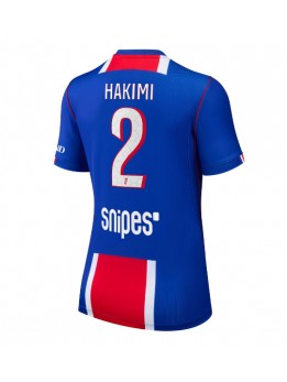Ženski Nogometna dresi replika Paris Saint-Germain Achraf Hakimi #2 Domači 2026-27 Kratek rokav Ženski Nogometna dresi replika Paris Saint-Germain Achraf Hakimi #2 Domači 2026-27 Kratek rokav